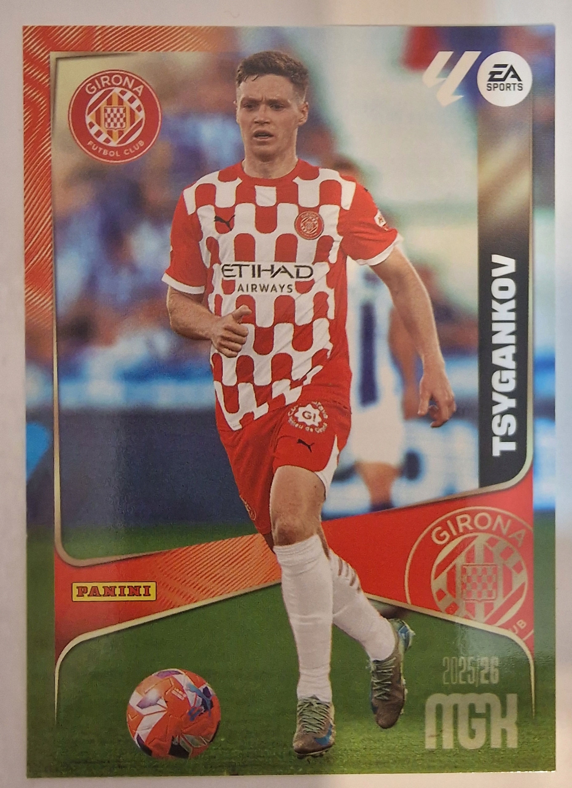 2025-26 Panini Megacracks Tsygankov Girona /b