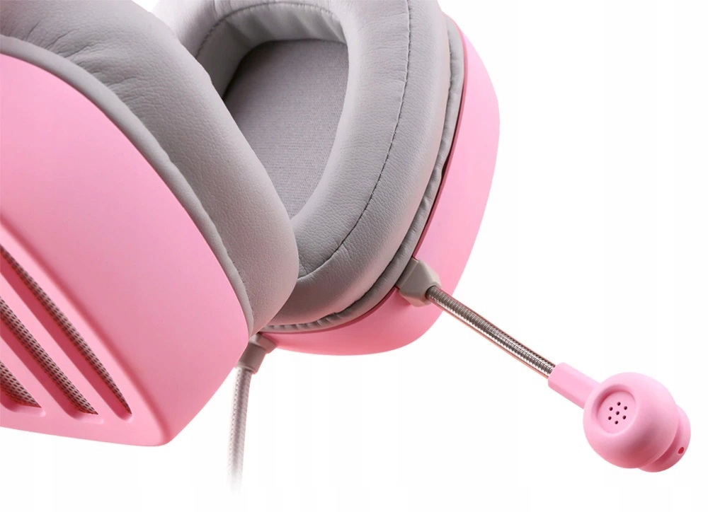 SŁUCHAWKI GAMINGOWE USZY KRÓLIKA MIKROFON + PILOT Model S21