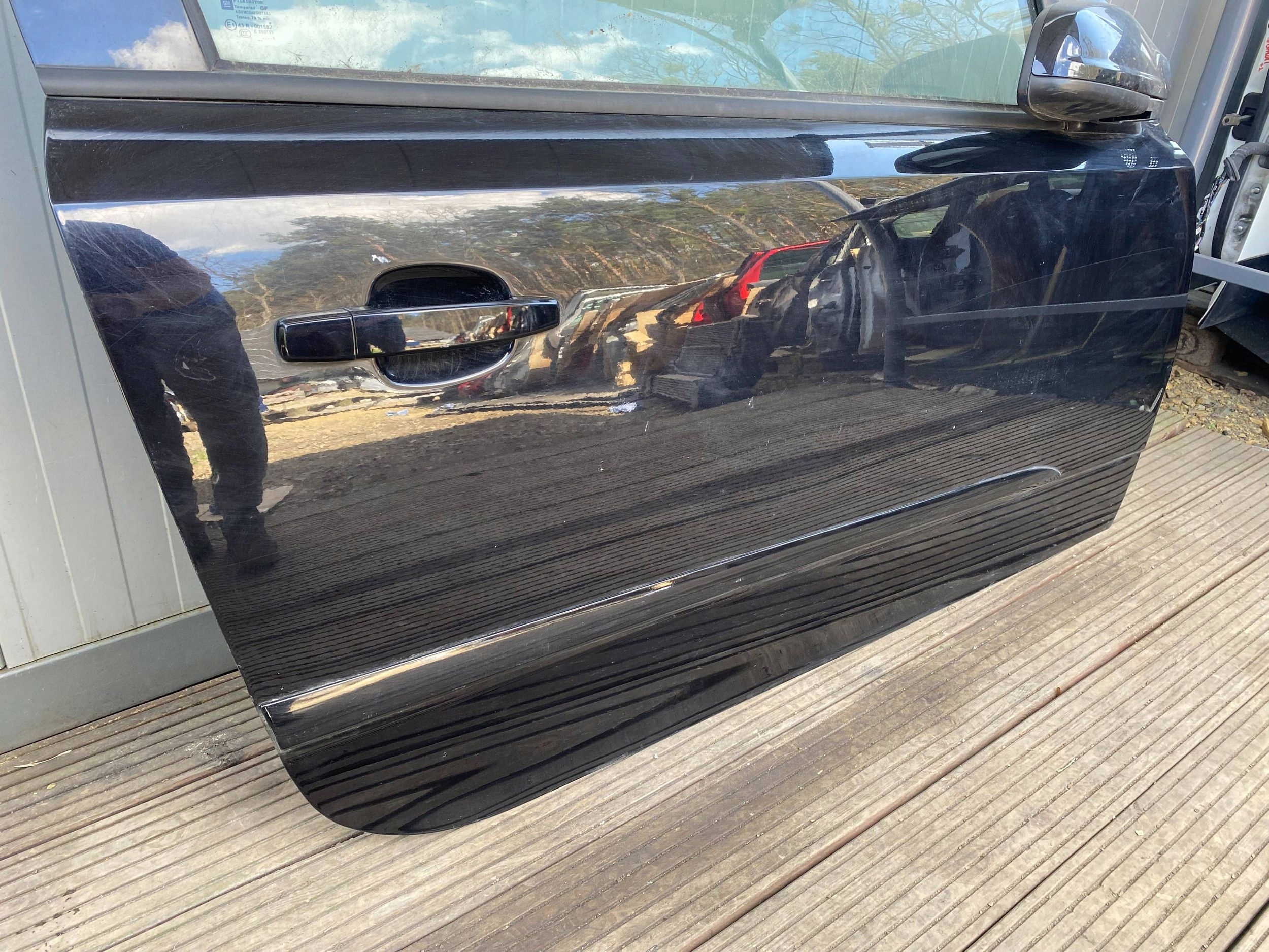 OPEL ASTRA H GTC complete door right front front black