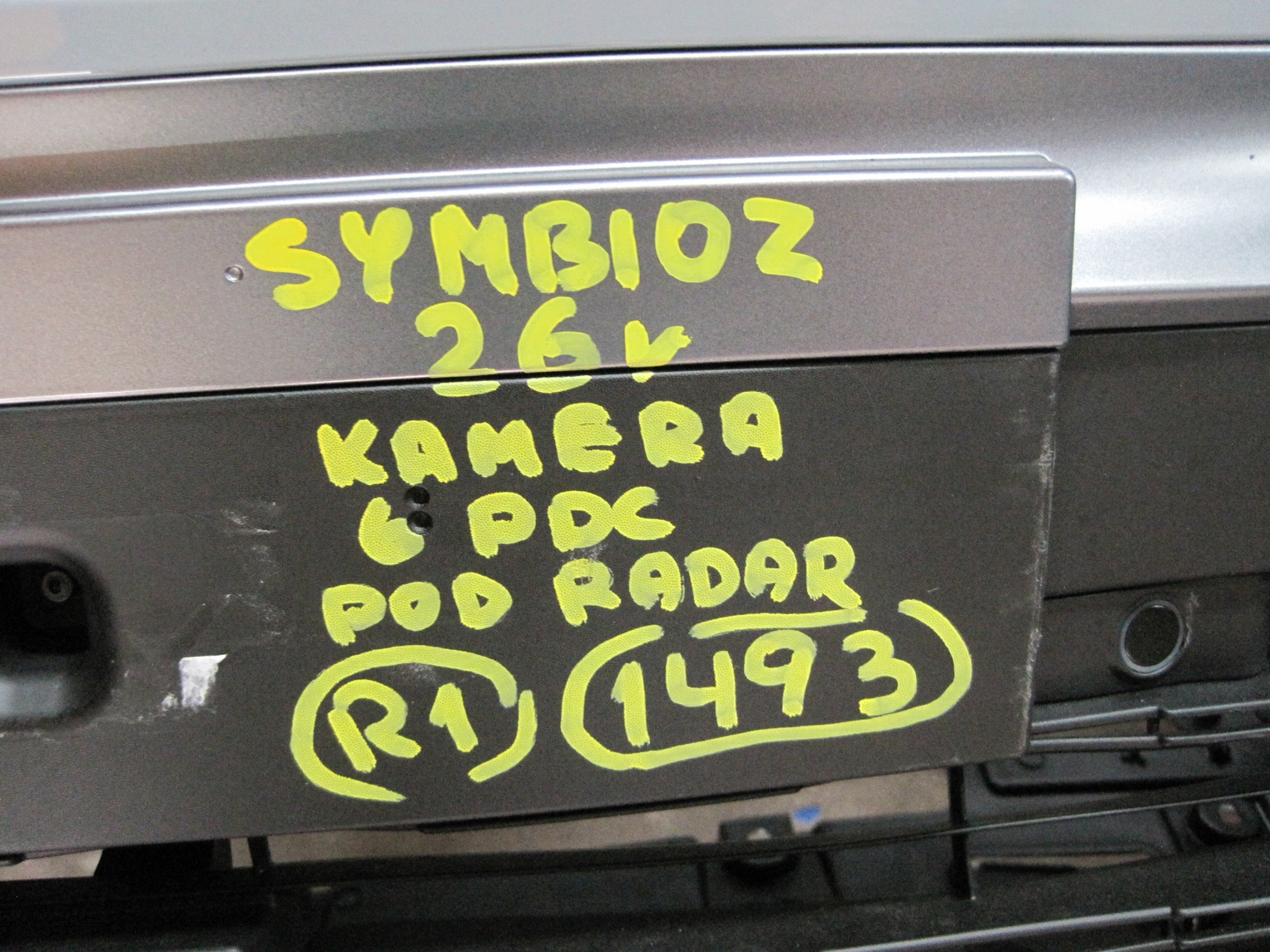 bumper RENAULT SYMBIOZ 6 PDC KAMERA front front