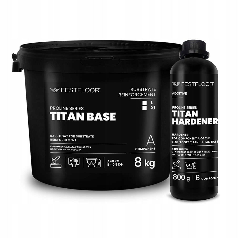 Titan Base 8 Kg 0,8 Kg – podklad pod mikrocement Titan