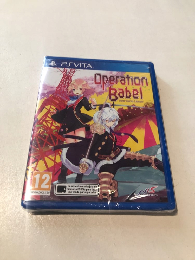 OPERATION BABEL NEW TOKYO LEGACY PS VITA PSVITA Tematyka role playing (RPG)