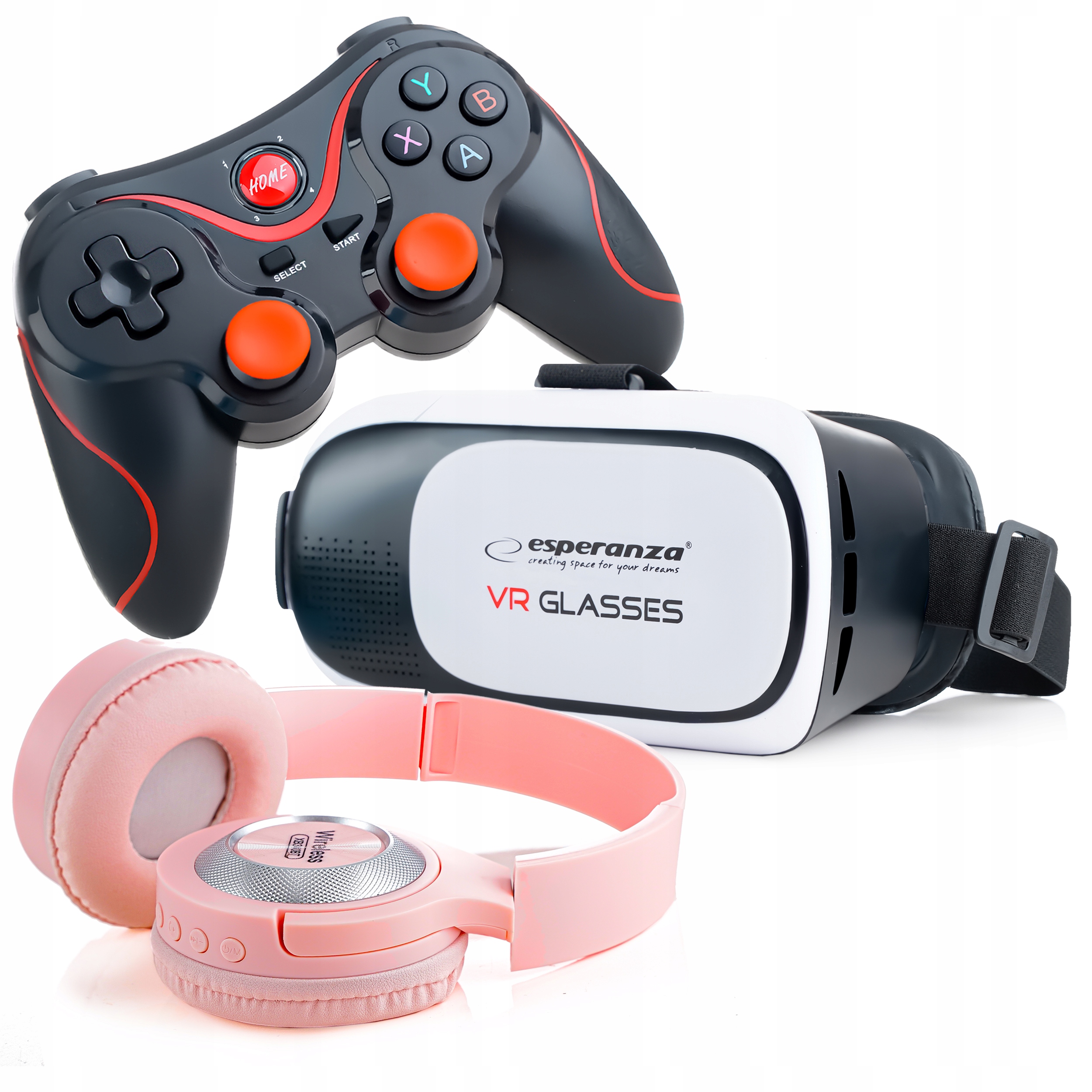 WIRTUALNA RZECZYWISTOŚĆ GOGLE 3D OKULARY VR 360