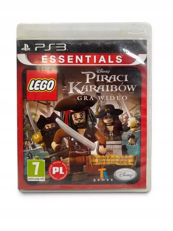 LEGO PIRACI Z KARAIBÓW PLAYSTATION 3 (PS3) PUDEŁKOWA