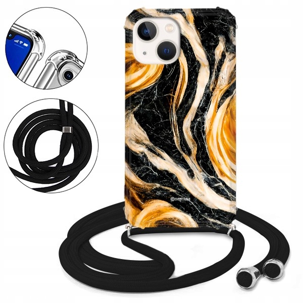 

Etui Crossbody do Iphone 13 Mini Marmur Top