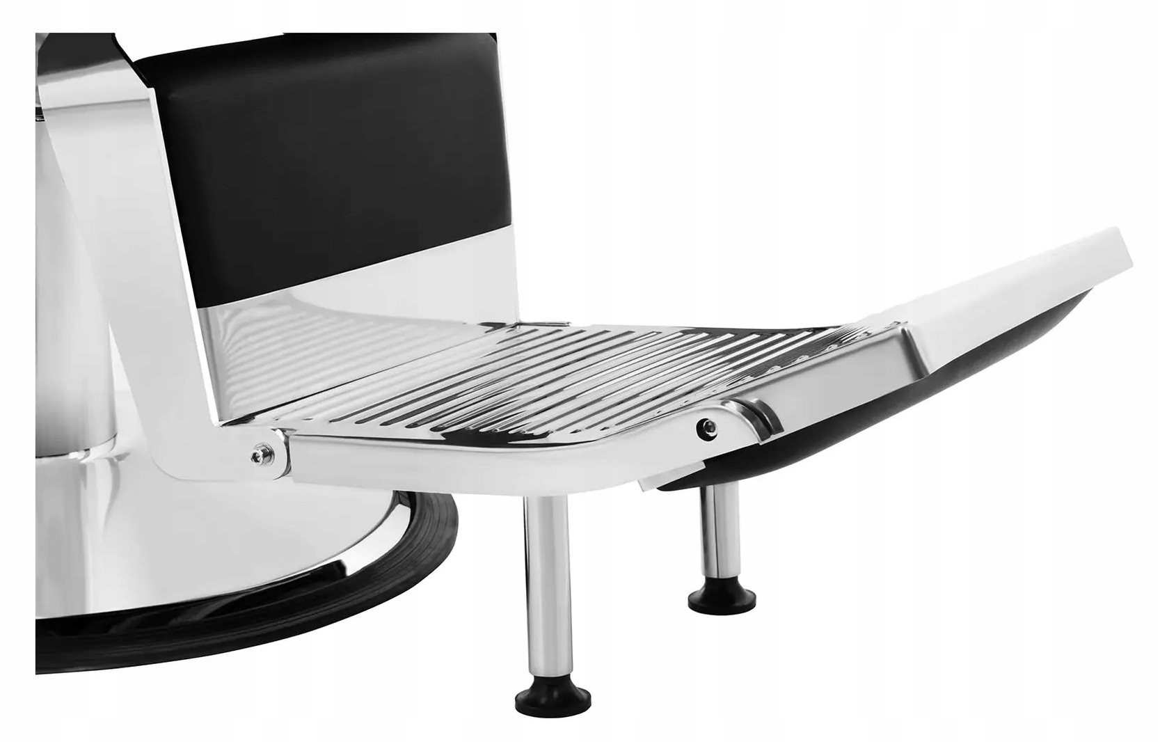 Fotel fryzjerski czarny skóra sztuczna 70 cm Physa Luxuria Black 10040050