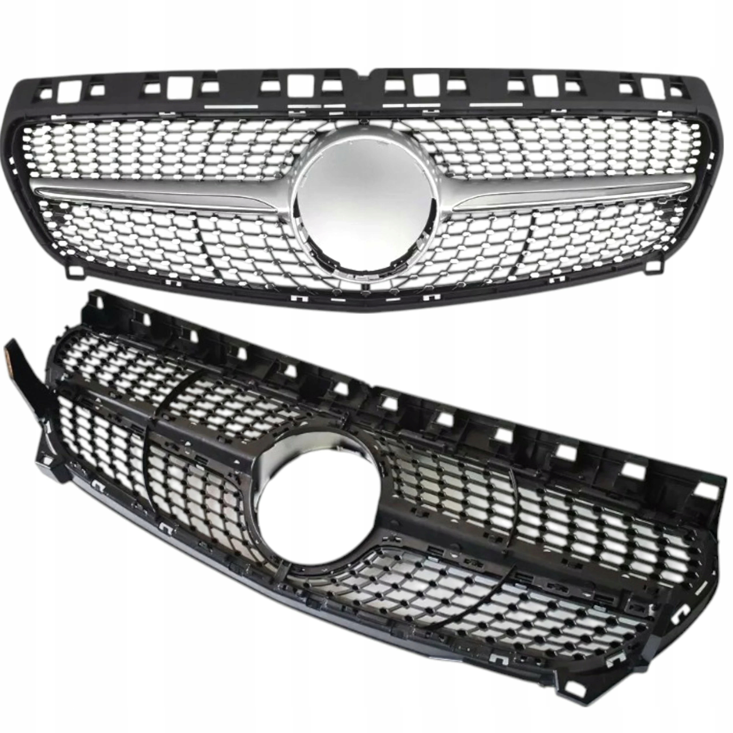 Mercedes Cla W117 16- Lift Diamond Grill Atrapa Přední Části Chladiče 1178880600
