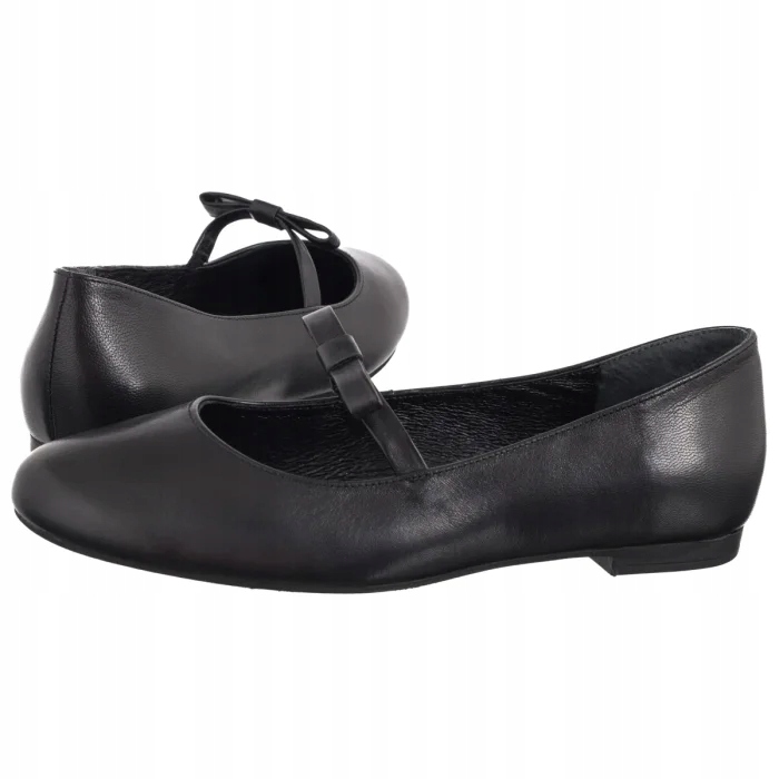 Dámské Kožené Baleríny Ryłko Černé 0UNM8___ _4JZ Black