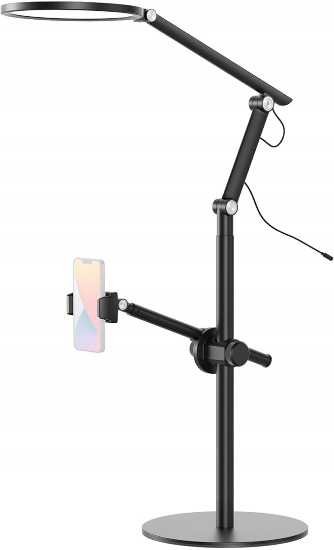 Krúžková lampa s držiakom na telefón na selfie Statív Ring Led