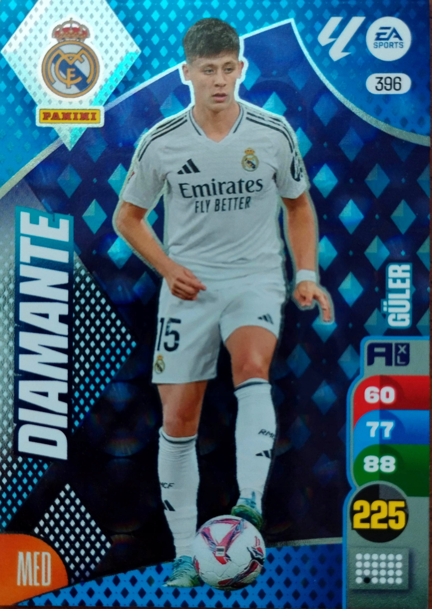 Panini La Liga 2024-25 2025 Diamante 396 Arda Guler Real Madryt