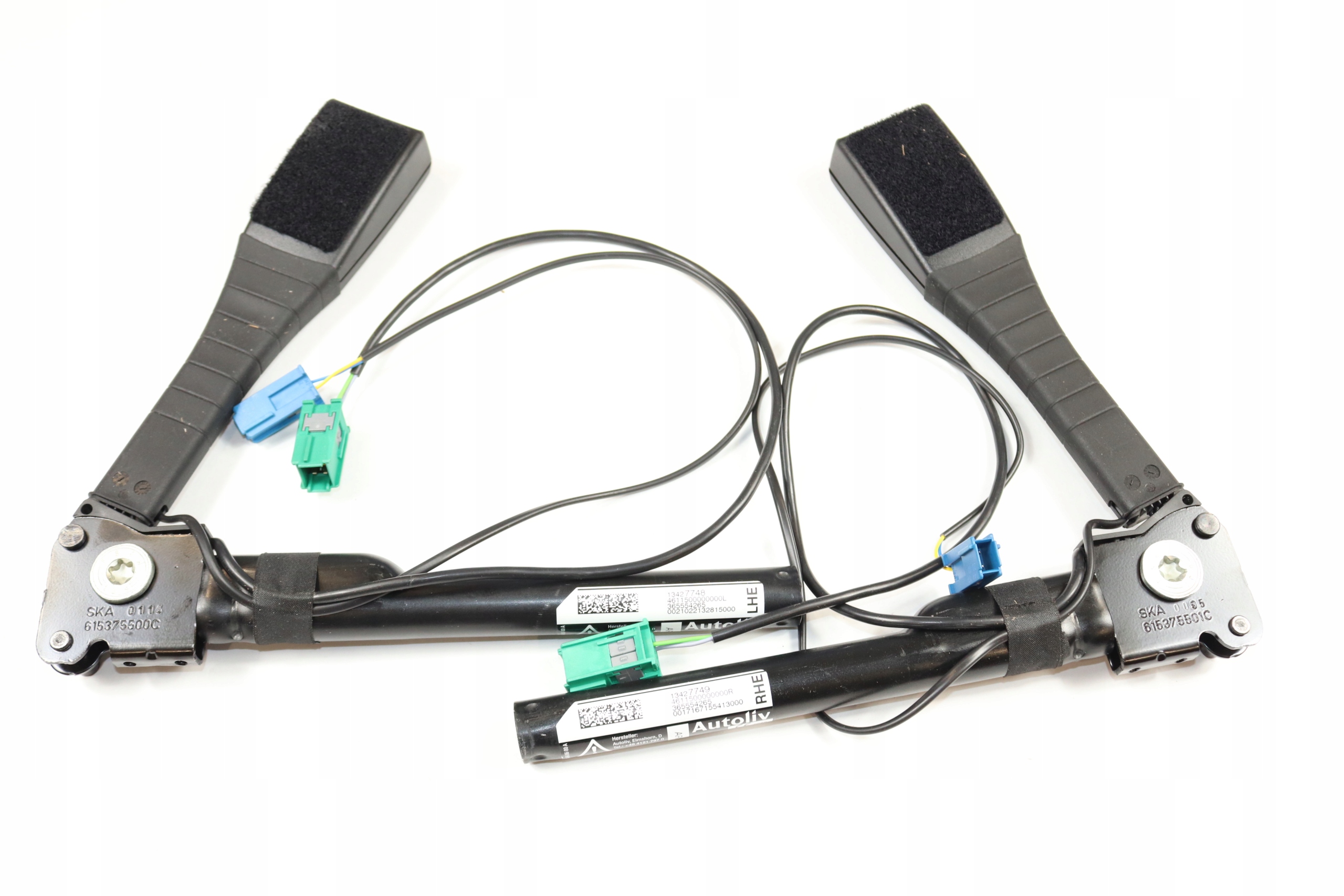 13427748 13427749 - OPEL CORSA E 2015-НАТЯГУВАЧІ РЕМЕНІВ БЕЗПЕКИ