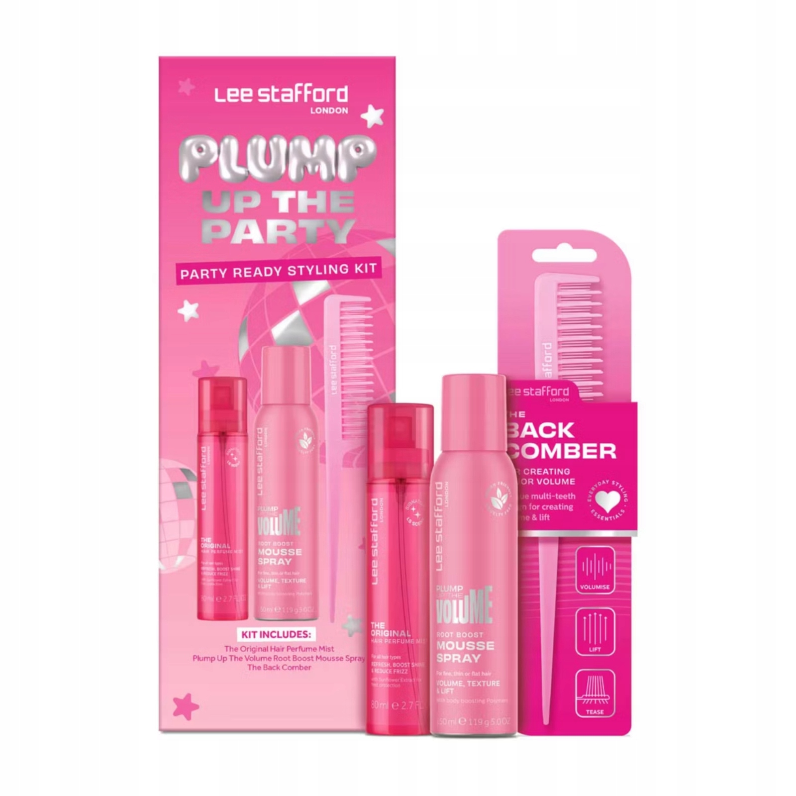 Lee Stafford Plump Up The Party dárková sada na vlasy