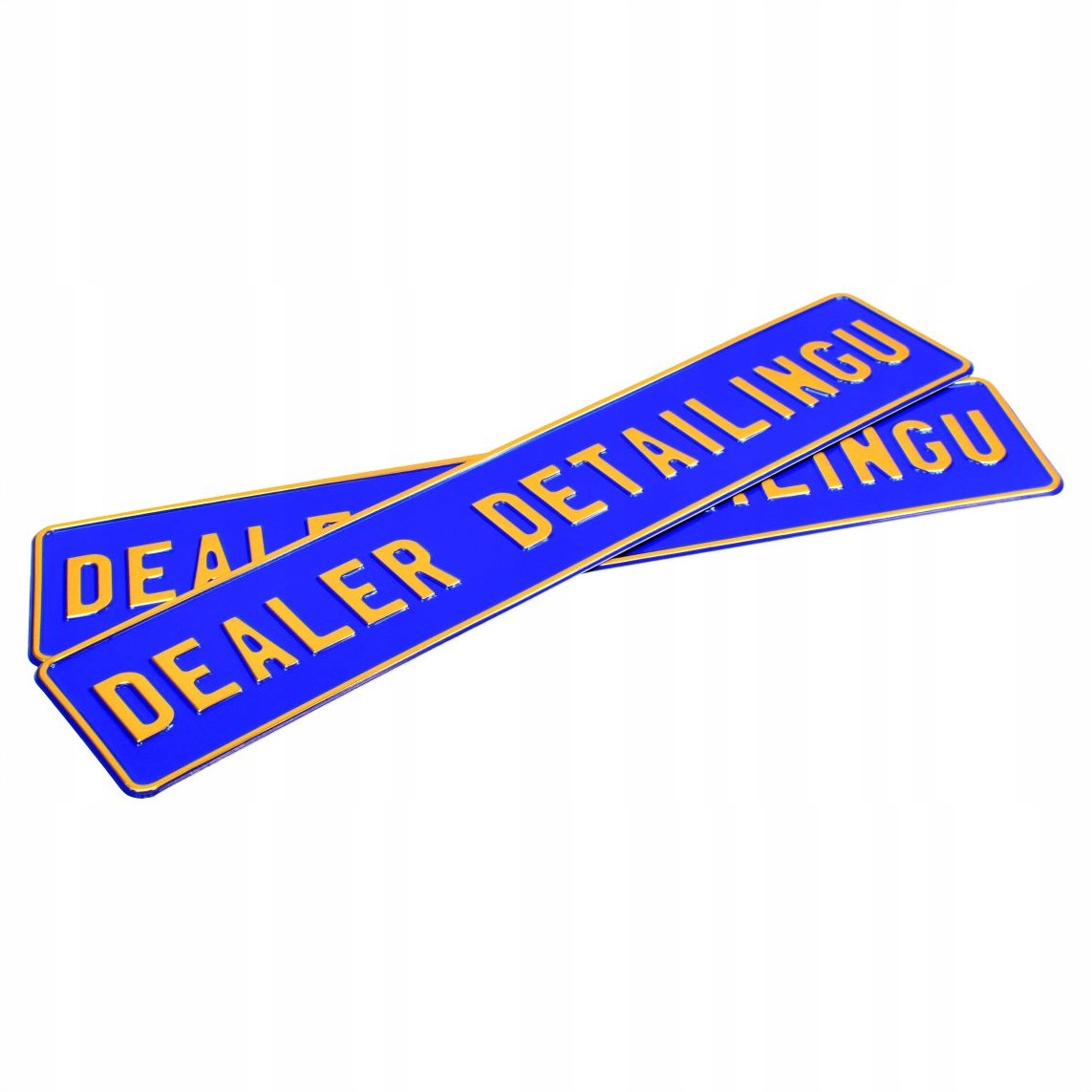 Tablice aluminiowe kolekcjonerskie detailing