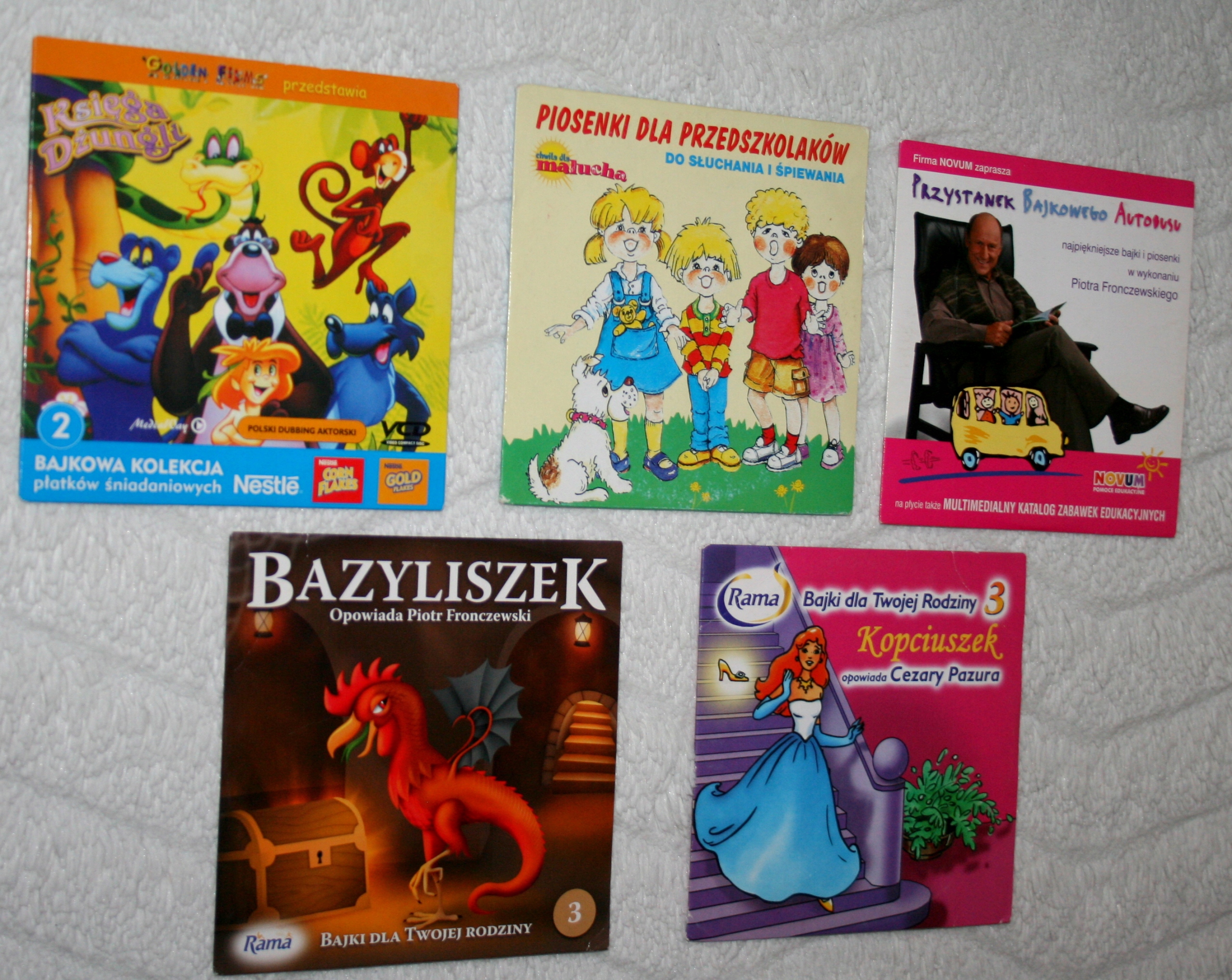 BAJKI DLA TWOJEJ RODZINY AUDIOBOOK 5 PŁYT ISBN 942752744941