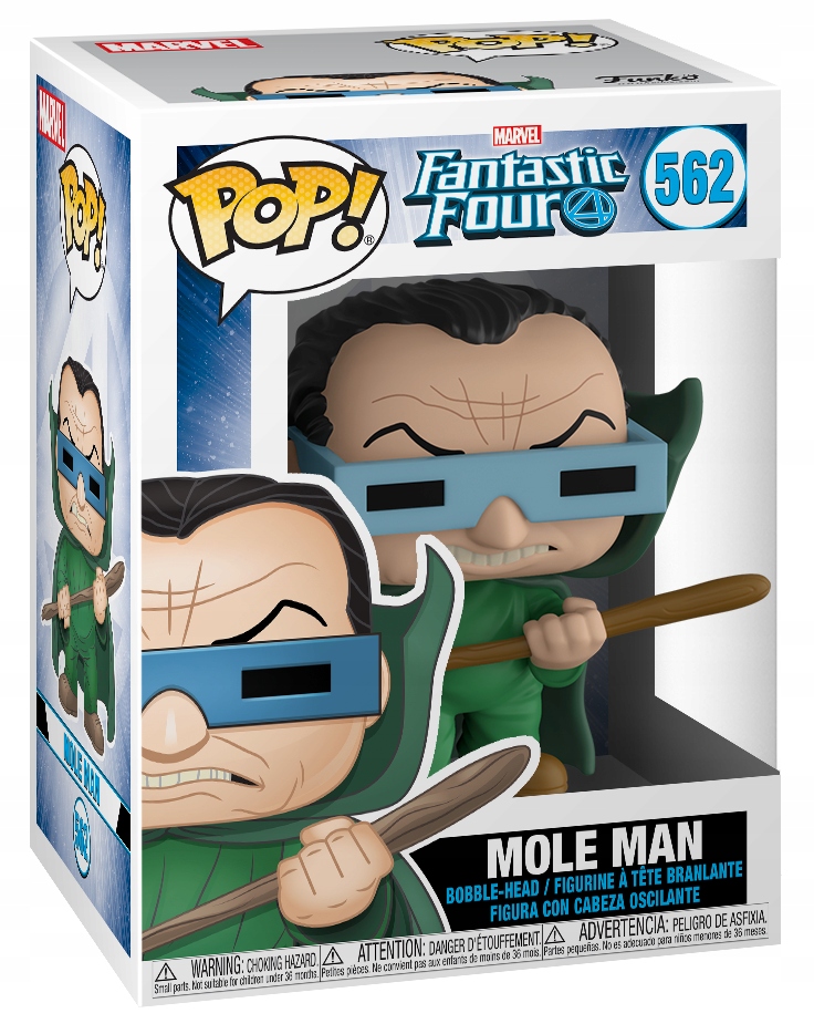 Funko POP! Marvel Fantastic Four Mole Man 562 Minimalny wiek dziecka 5