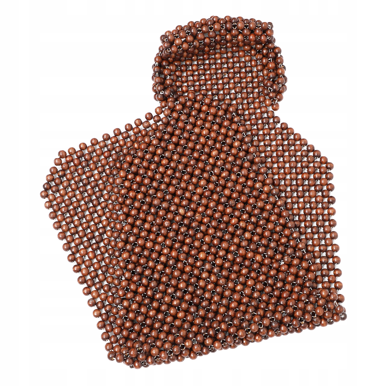 PODKŁADKI DO FOTELI SAMOCHODOWYCH ODDYCHAJĄCA PODUSZKA NA KORALIKI DREWNIAN