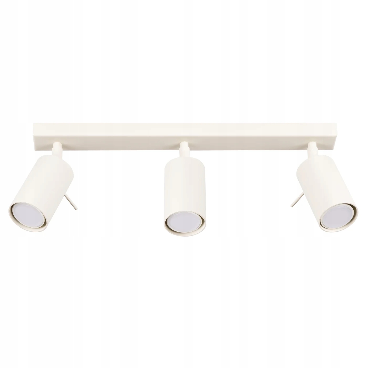 Stropní svítidlo trojitá béžová lišta 45 cm 3 pohyblivé reflektory Sollux