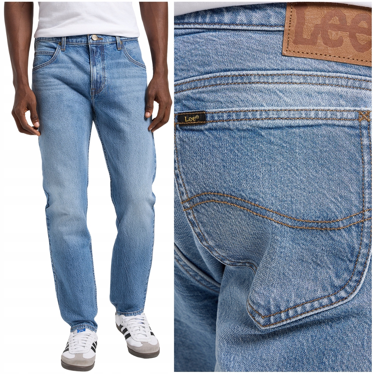 Lee Rider straight slim Ace lehce přiléhavé džínové kalhoty W31 L30