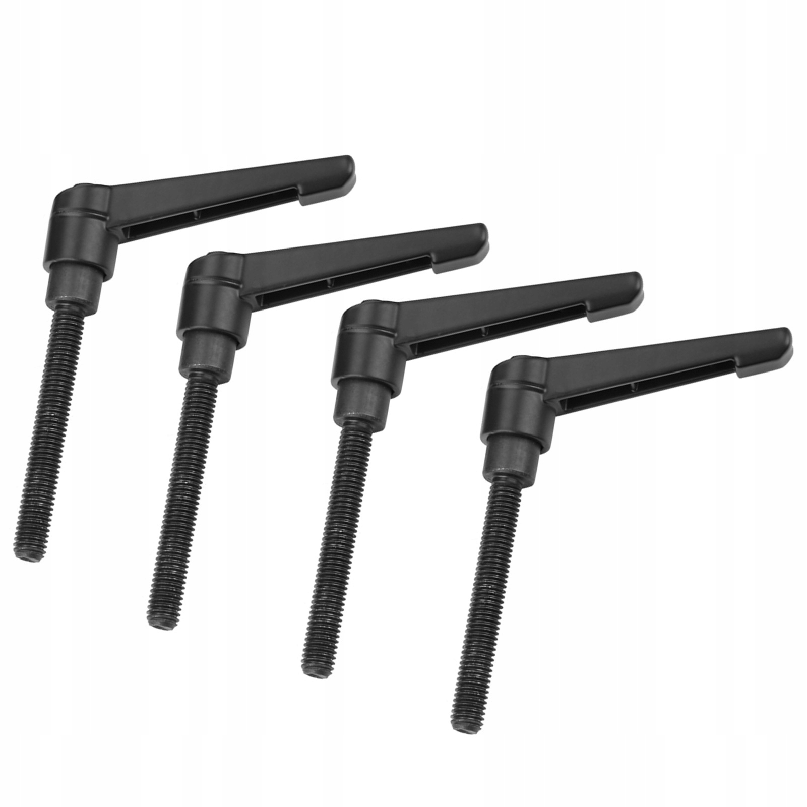 4 X REGULOWANE UCHWYTY Z GWINTEM MĘSKIM M8 GWINT MĘSKI 80MM