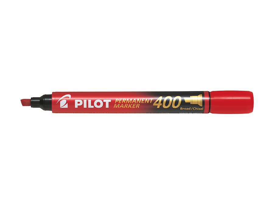 

Marker permanentny Pilot 400 Broad ścięty Czerwony