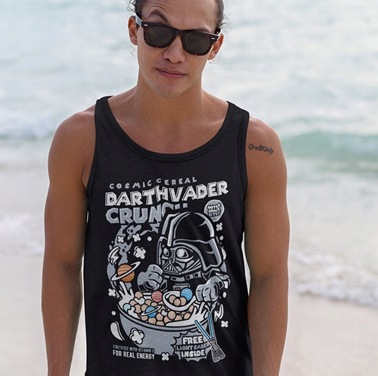 TANK TOP FILMOWE VADER CRUNCH Marka inna