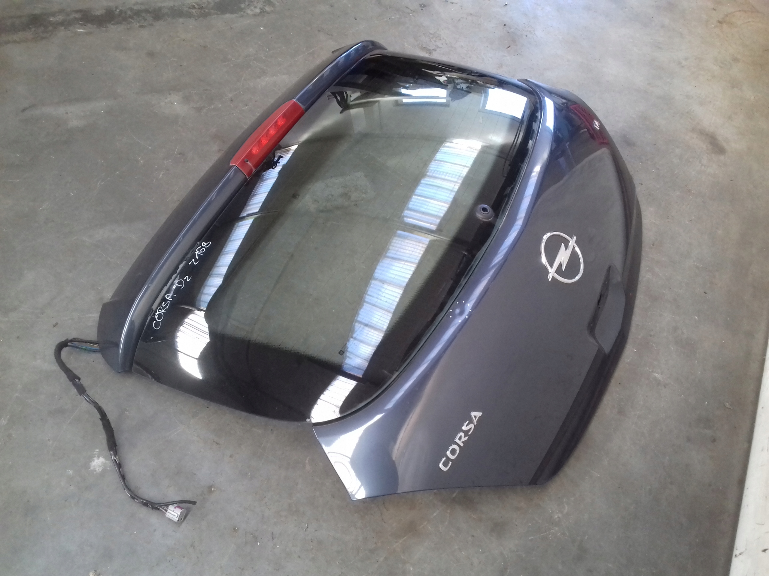 trunk door Z168 Opel Corsa D