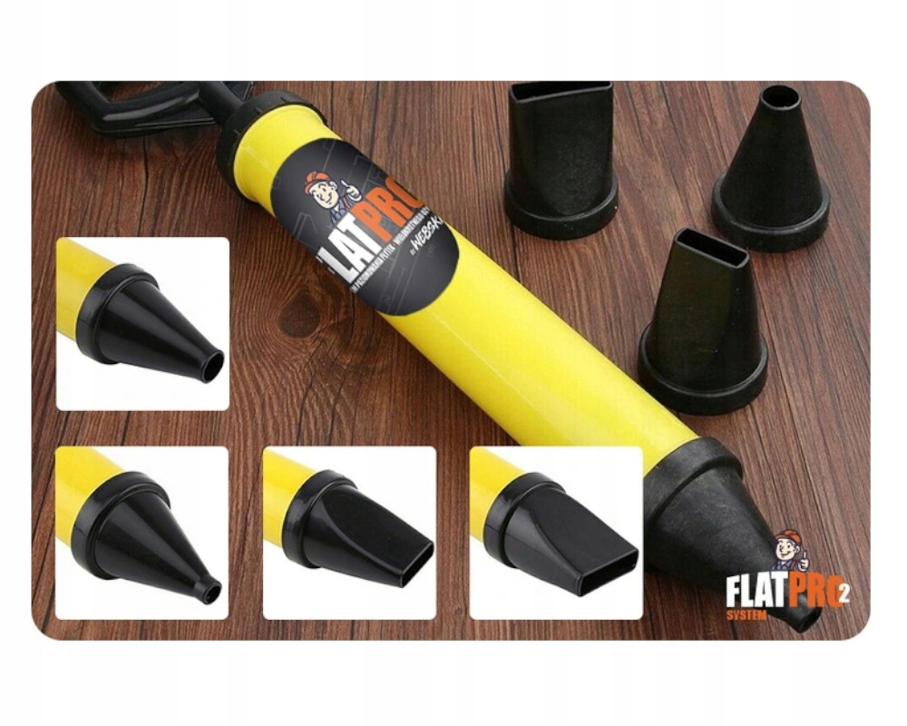 DUŻA STRZYKAWKA DO WYCISKANIA MASY BETONOWEJ Liczba elementów w zestawie 5