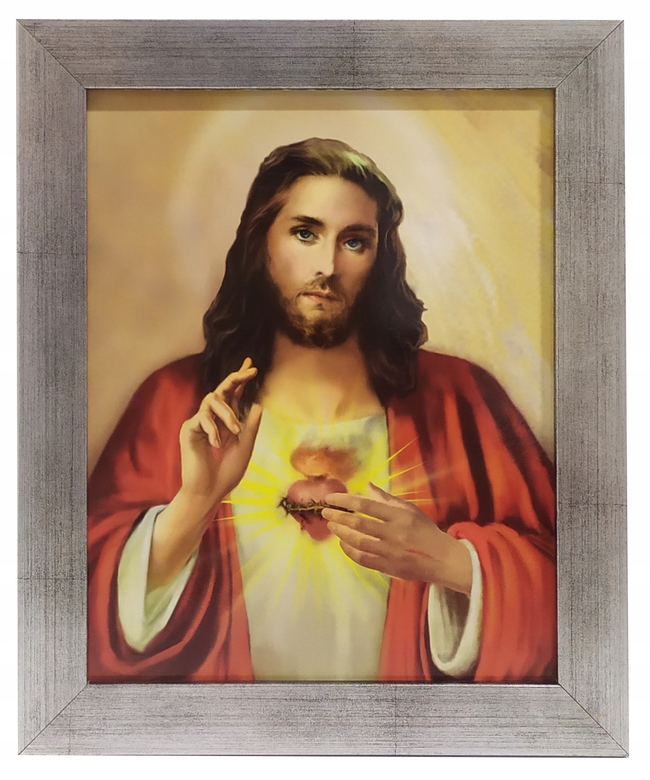 

Obraz Święty Otwarte Serce Mari Jezusa 25X30 Rama