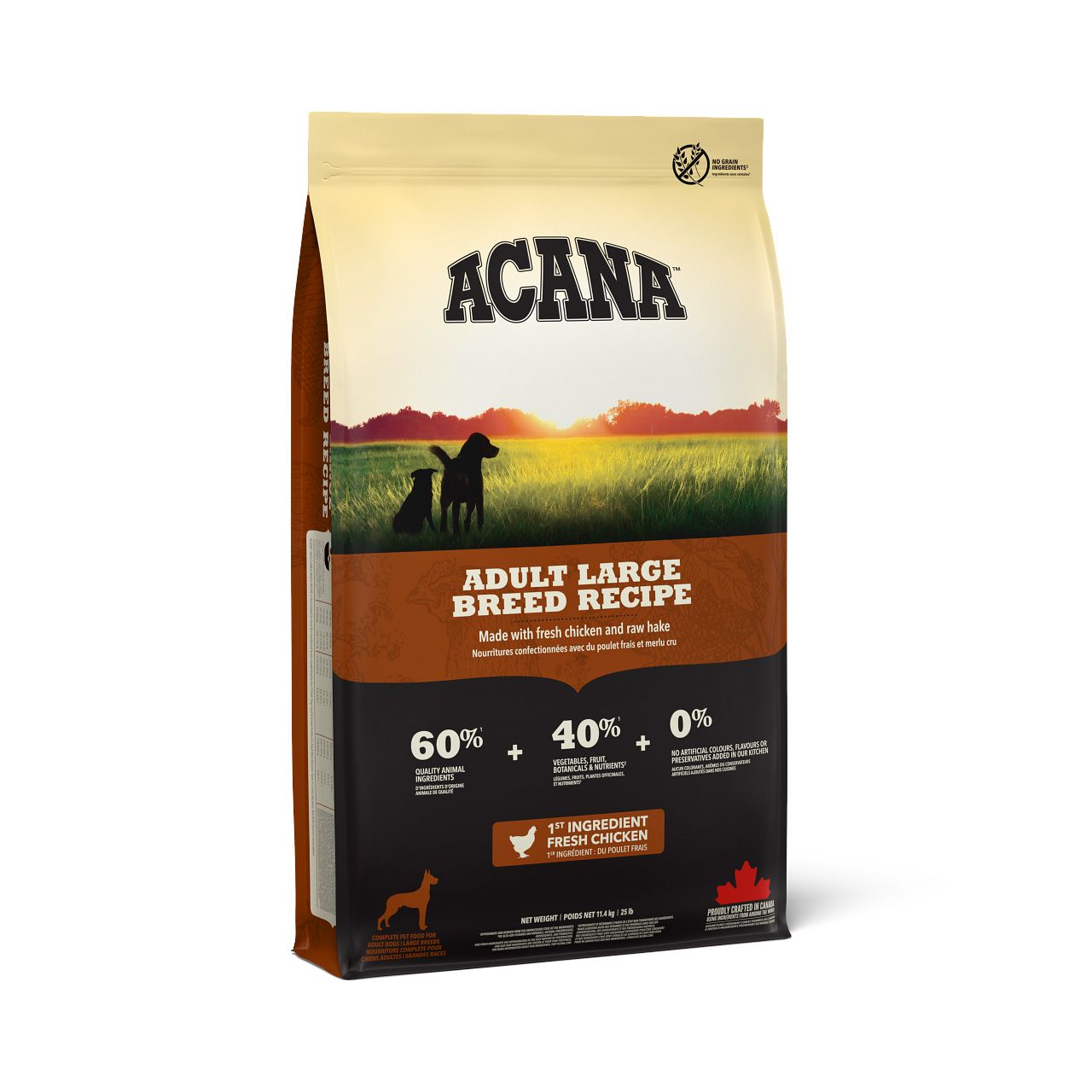 Acana Heritage Adult Large Breed 11,4 kg Krmivo pro dospělé psy velkých plemen