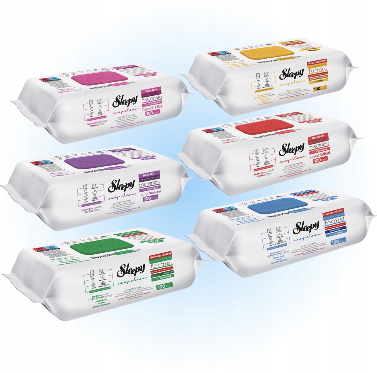 Levně Sada Na Úklid „na Maximum“ Ubrousků Na Úklid Spánku 600KS