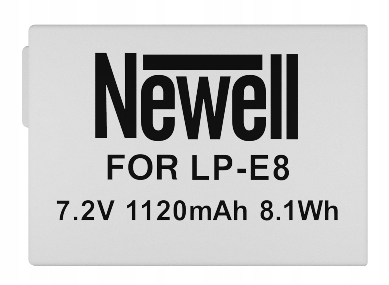 

Bateria Newell LP-E8 do Canon 550D 650D 700D