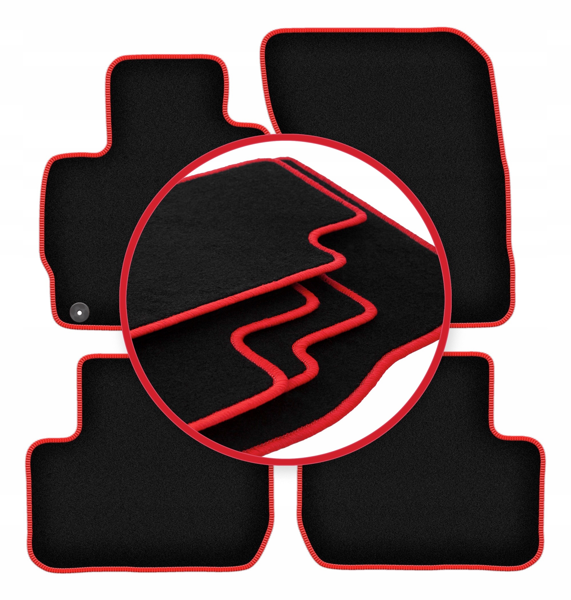 Automobilové velurové koberce Lux pro Mitsubishi Outlander III Suv (2012-)