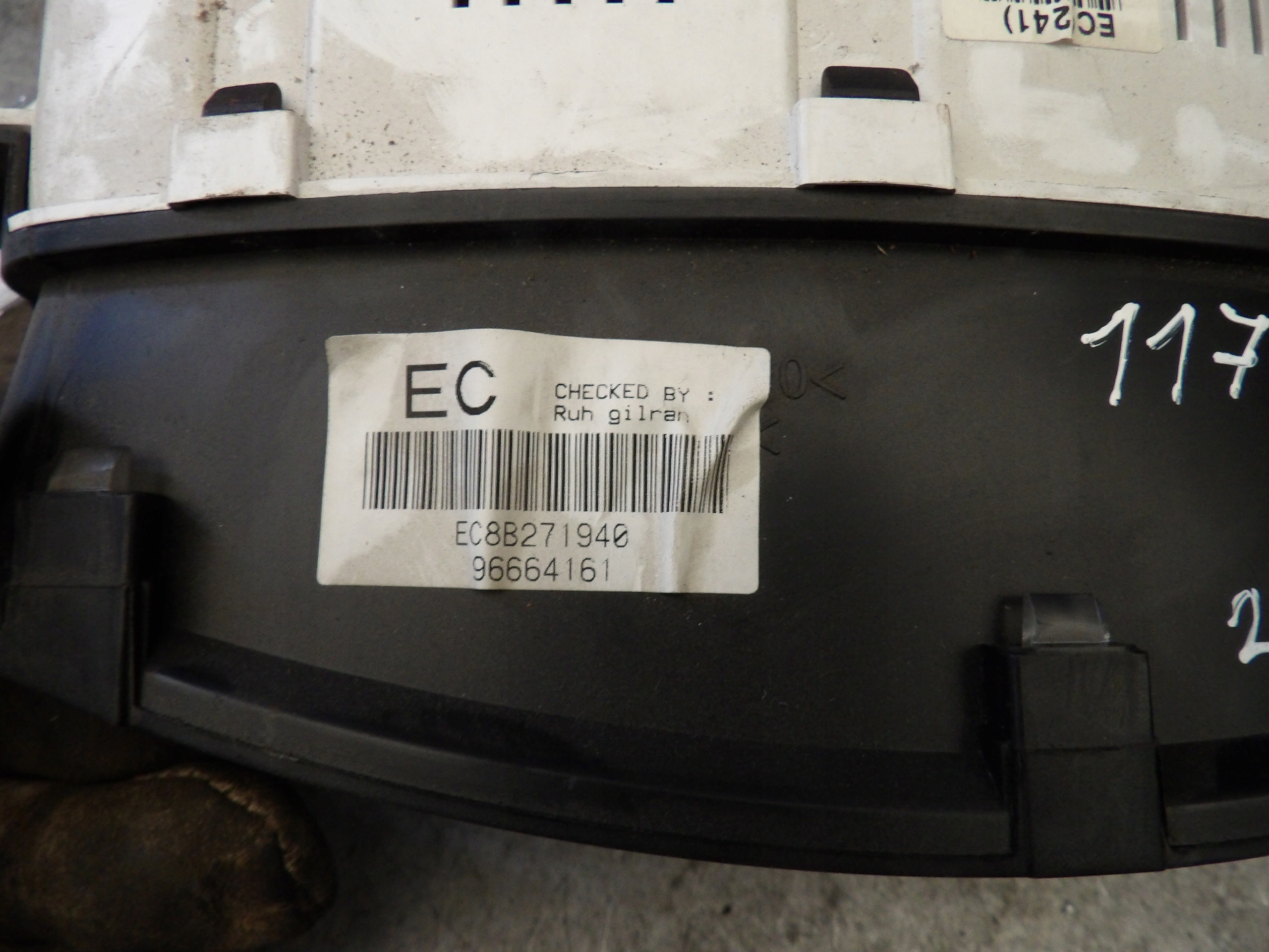Chevrolet Spark II dials, liczniki 96664161