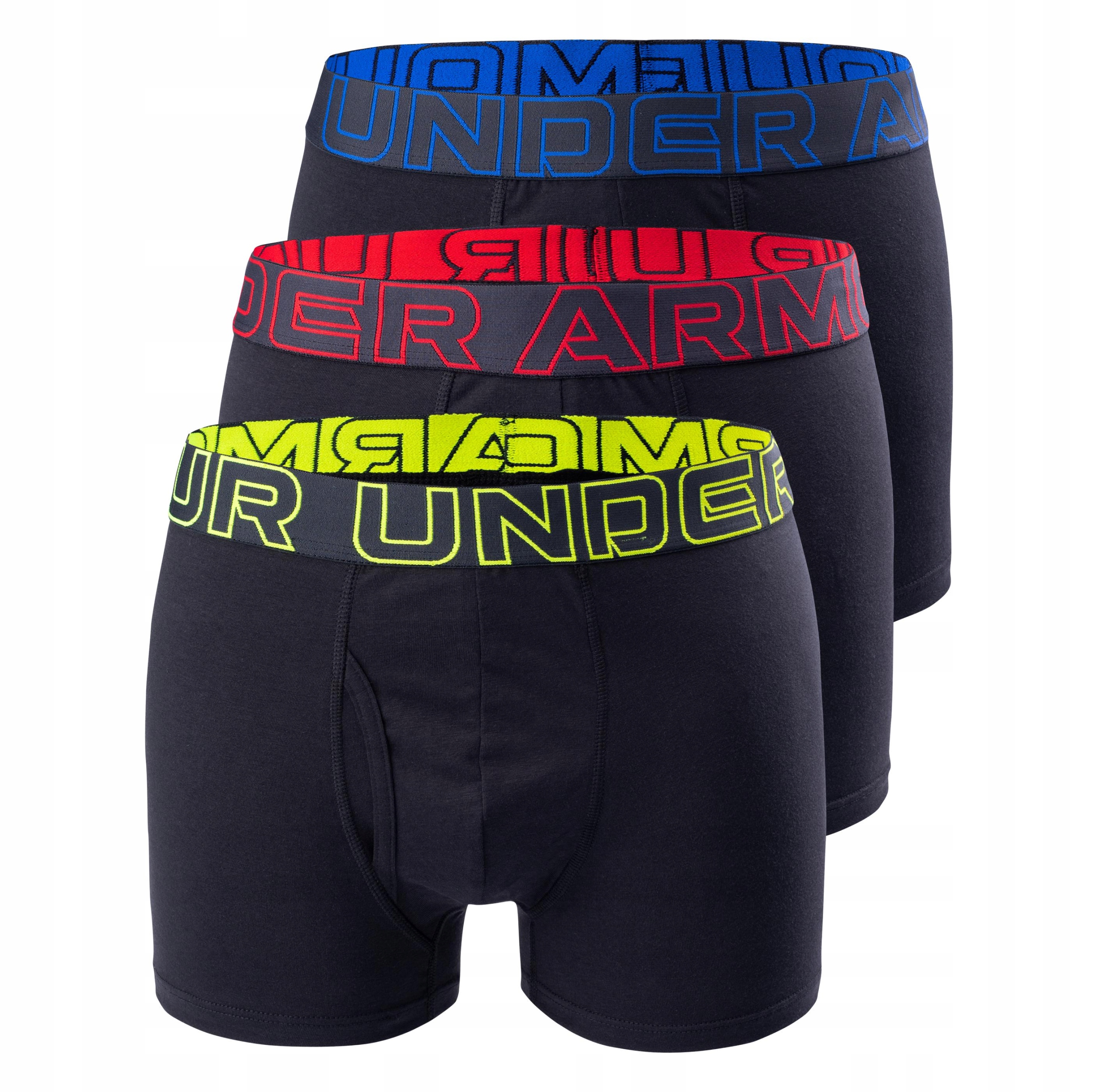 Pánské boxerky Ua Performance Cotton Solid 3 In