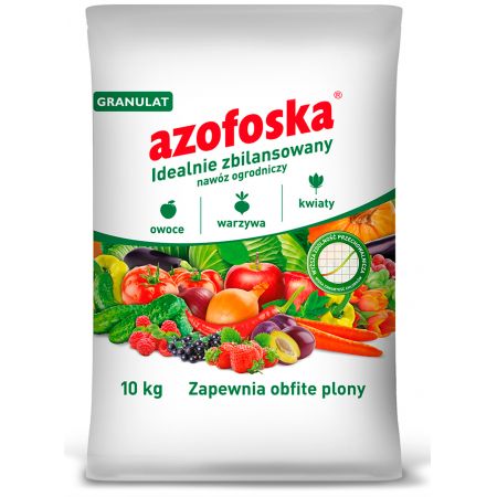 

Azofoska Nawóz granulowany ogrodniczy 10 kg
