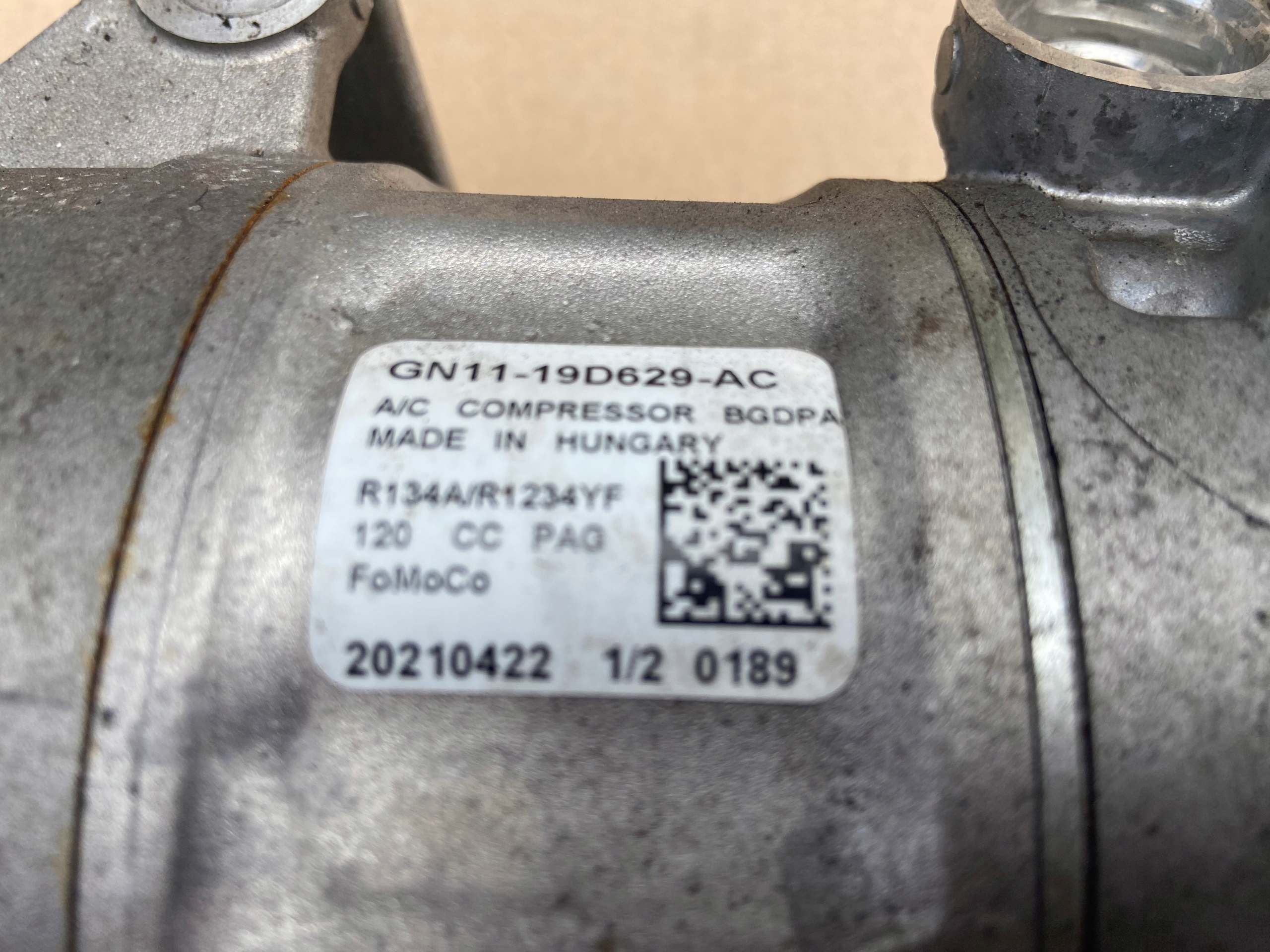 FORD KA+ 2016-2020 1.5 ECOBOOST compressor compressor; of the air conditioning