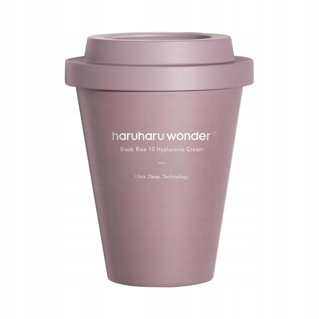 Haruharu Wonder Hyaluronový Krém S Černou Rýží Černý 90 ML