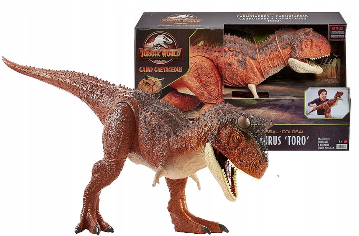 

Jurassic World Dinozaur Karnotaur Gigant DŁ,99 cm