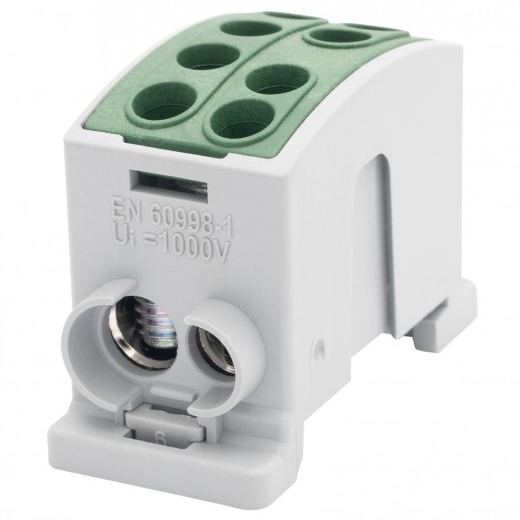 

Blok Rozdzielczy Zacisk Odgałęźny 1x35 1x25 ziel