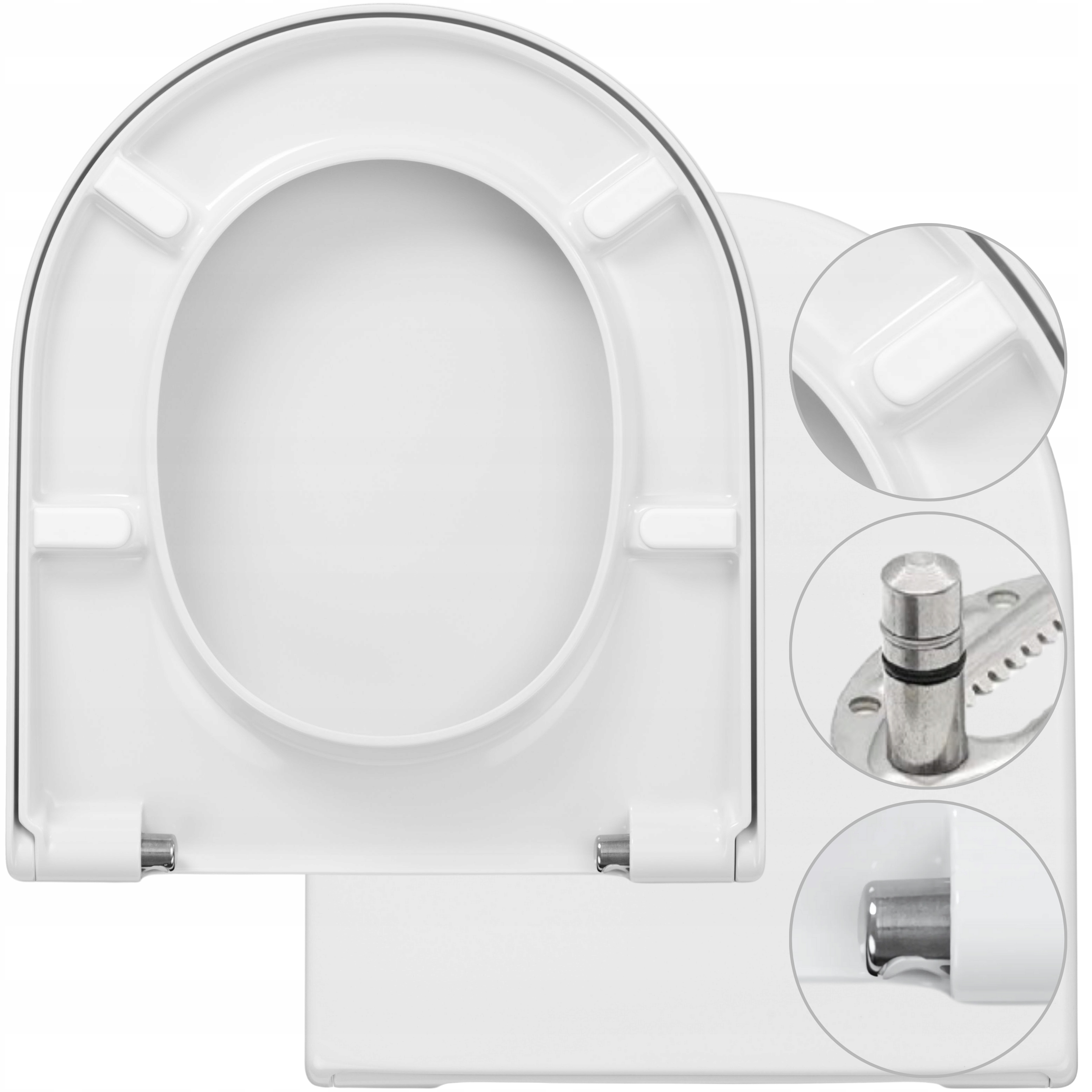 Wc sedátko pro Duravit Me By Starck, pomalu padající, zam 0020190000