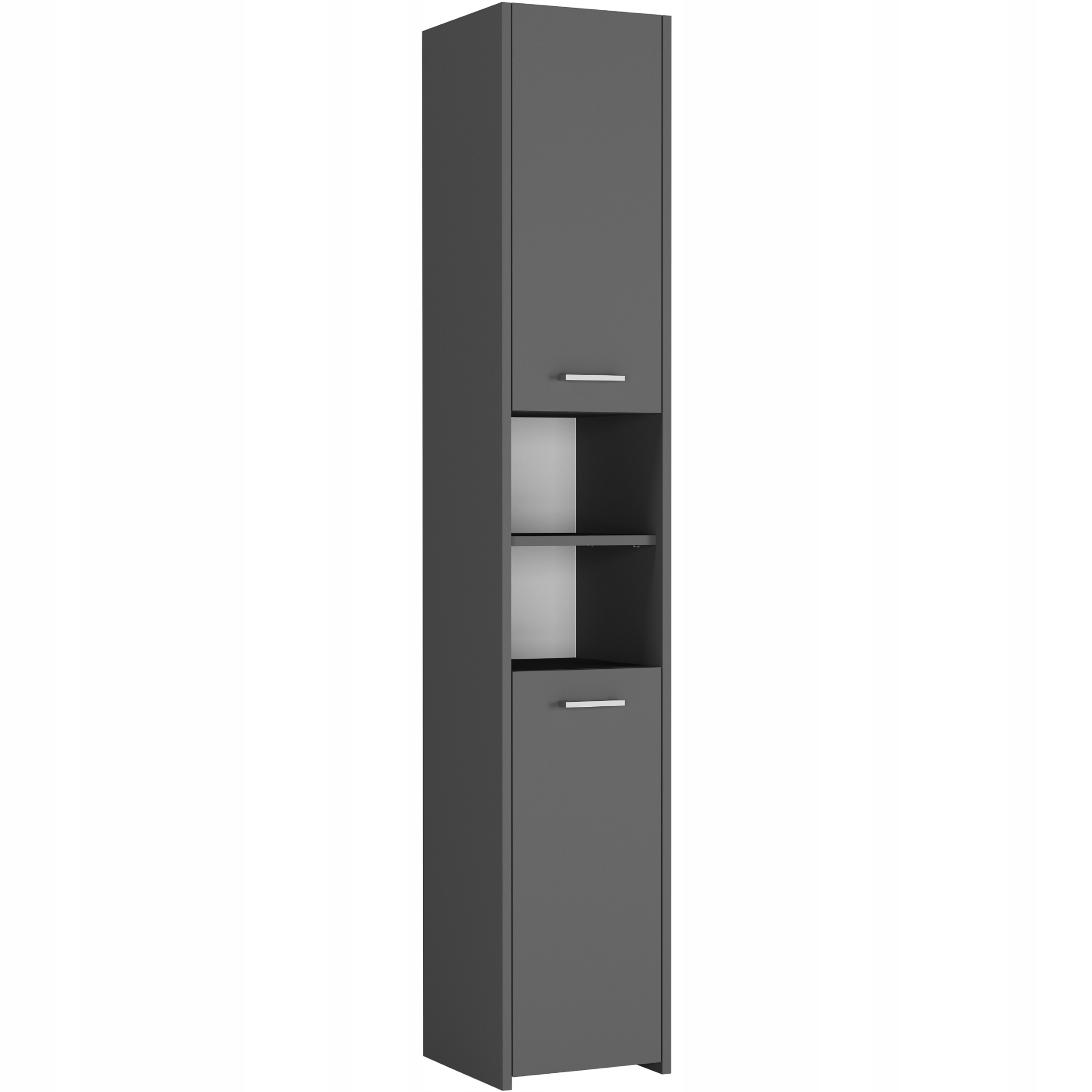 SZAFKA ŁAZIENKOWA REGAŁ SŁUPEK 30CM PL L-30 ANTRACYT