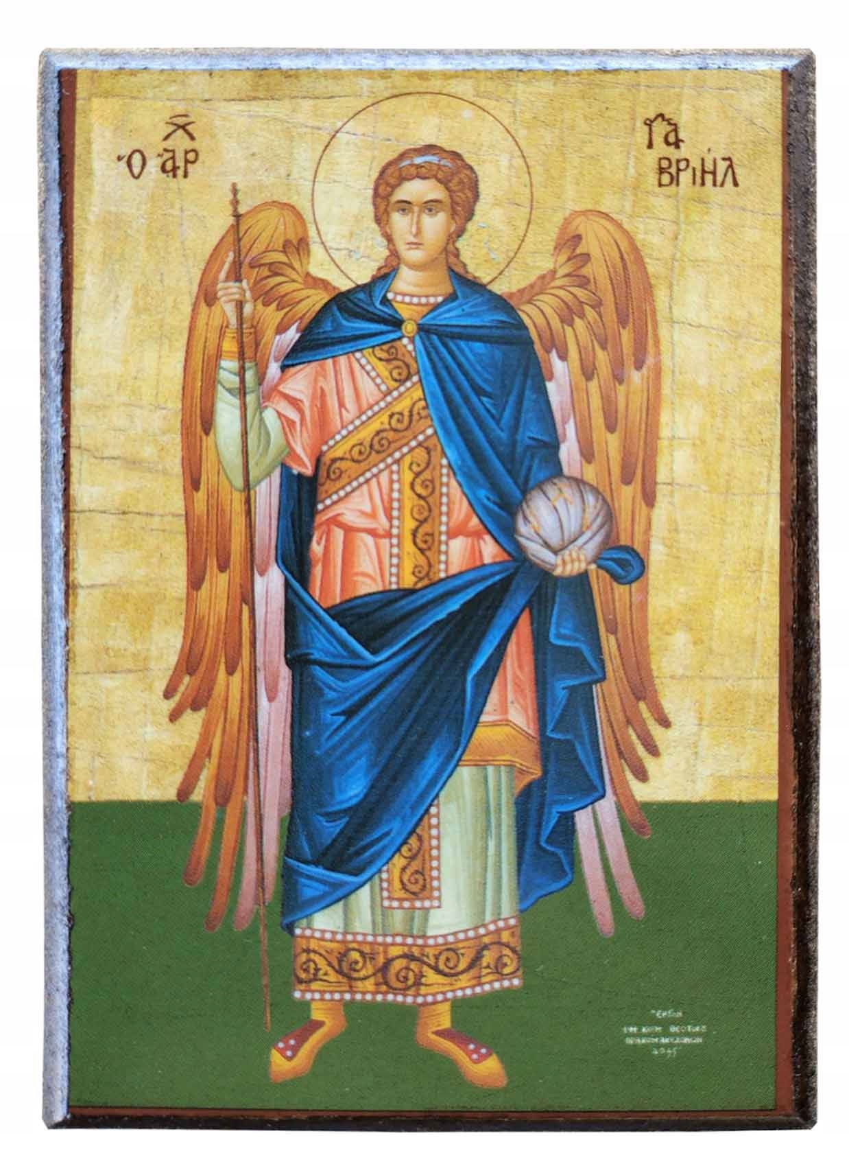 IKONA - ARCHANIOŁ GABRIEL, PEŁNE CIAŁO