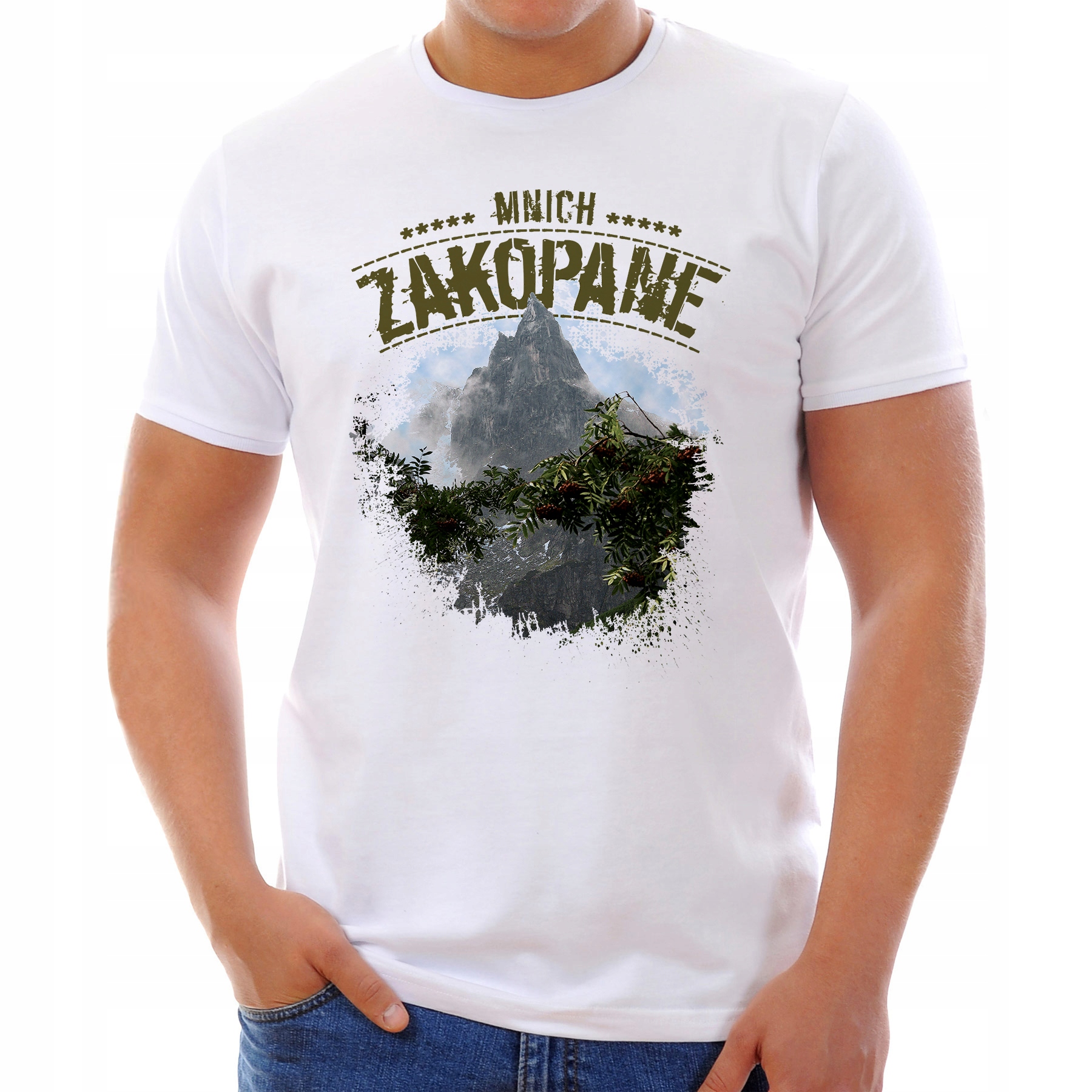 

Koszulka Zakopane Mnich (M):: XXL,: biały