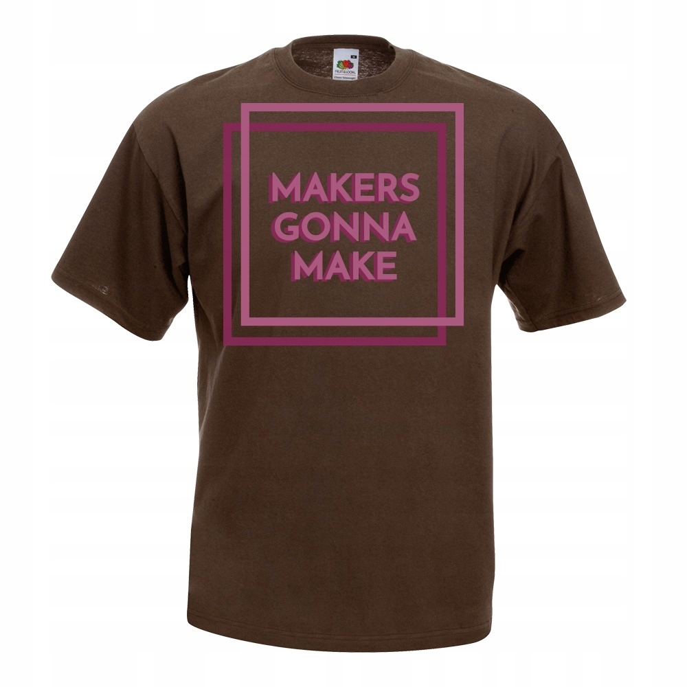 

Koszulka makers gonna make motywacja L brązowa