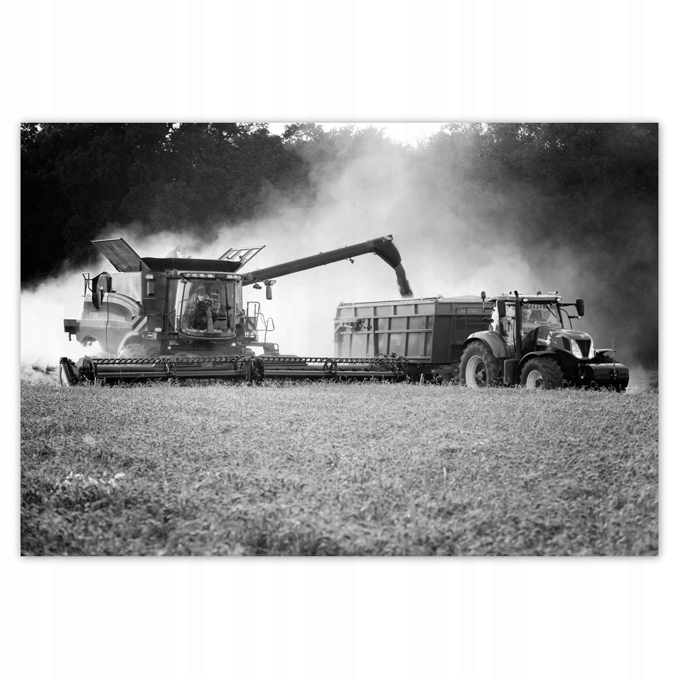

Fototapety flizelina 104x70 Kombajn Żniwa Traktor