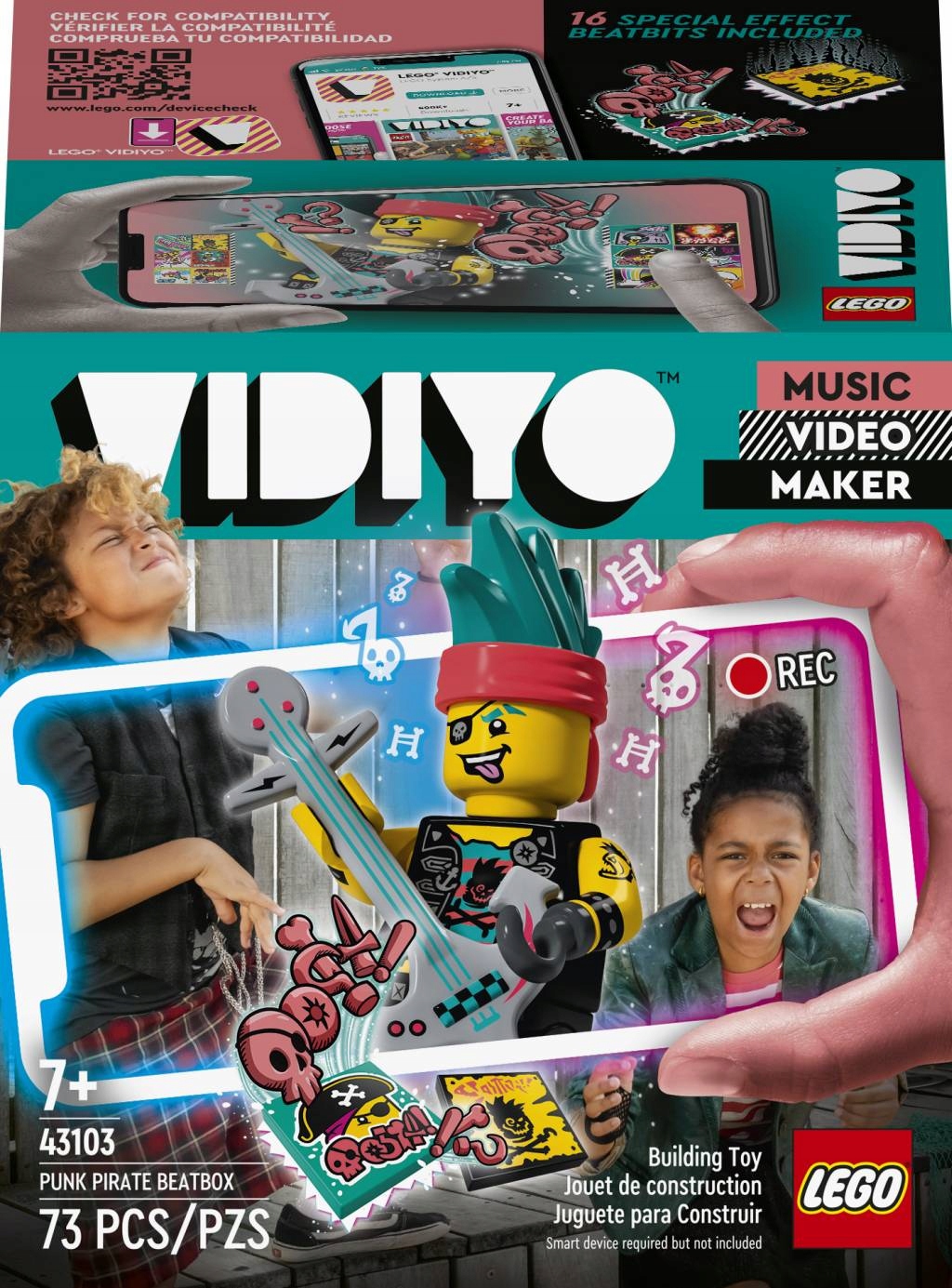 Lego Vidiyo Punk Pirate BeatBox 43103