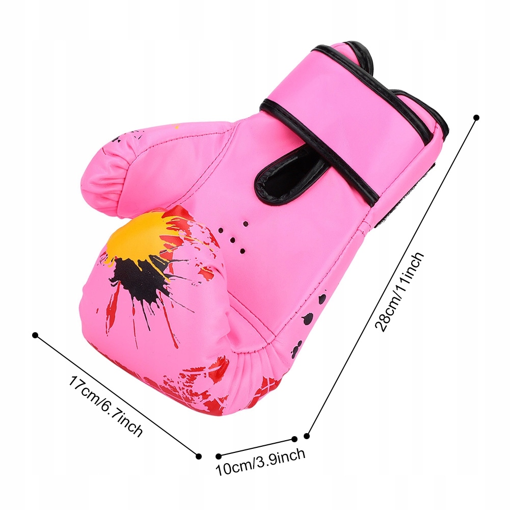 RÓŻOW RĘKAWICE BOKSERSKIE DLA DZIECI 1PARA Marka inna