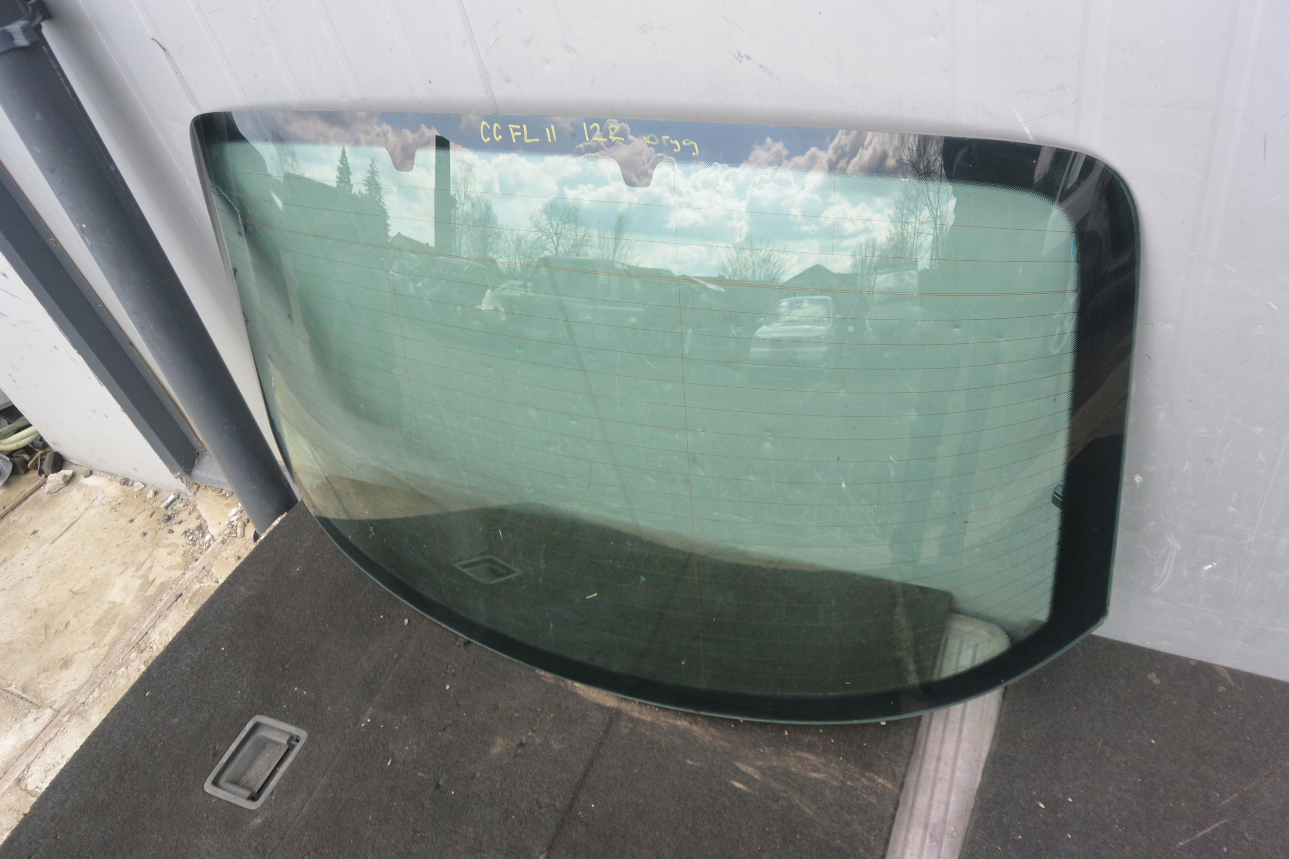 window rear part rear original VW PASSAT CC LIFT 2012 R