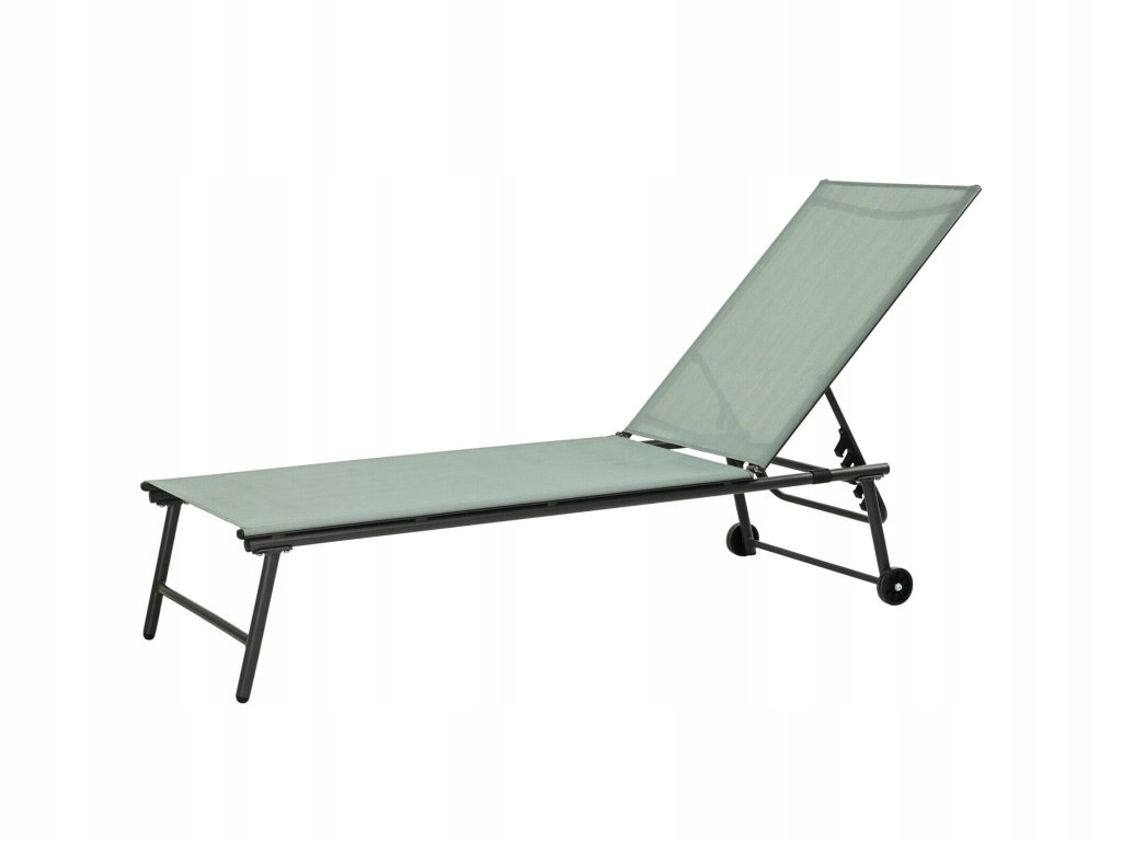 Bazénové lehátko, 185 x 57 x 31 cm, zelené