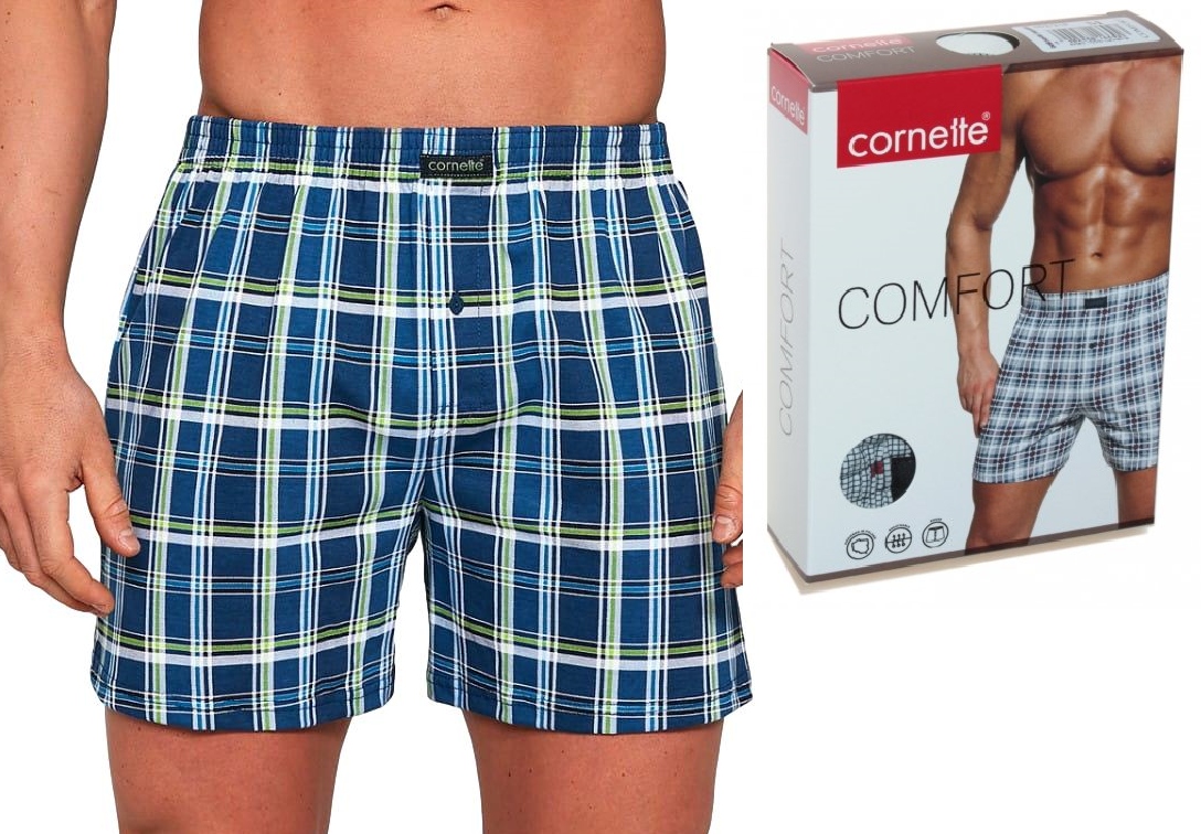 

Bokserki męskie Cornette 002/210 Comfort Krata # S